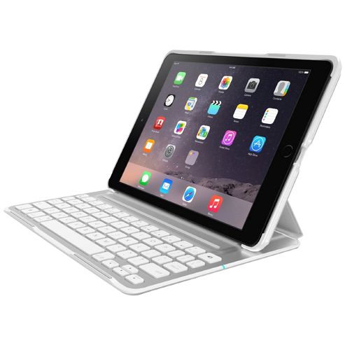 Image of Belkin Ultimate Pro Wireless Keyboard For Ipad Air 2 (white)