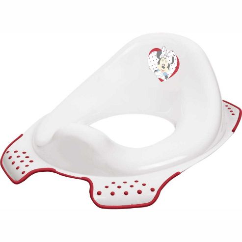 Image of Disney Minnie Mouse Toddler Toilet Training Seat - White