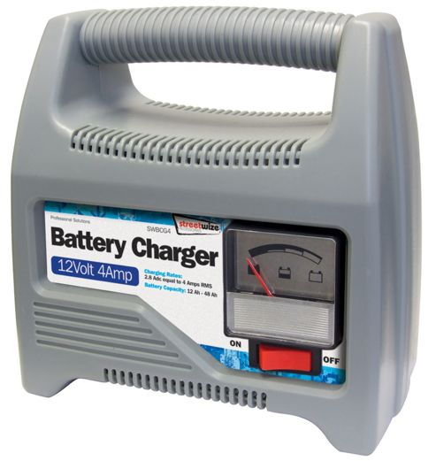 Image of 12v 4 Amp Automatic Battery Charger