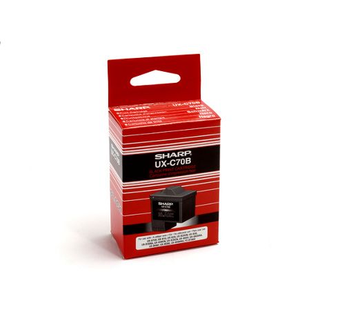 Image of Sharp Uxc70b Ink Cartridge (black)