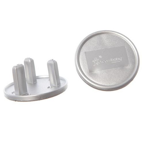 Image of Dreambaby Electric Silver Socket Covers 24 Pack Uk