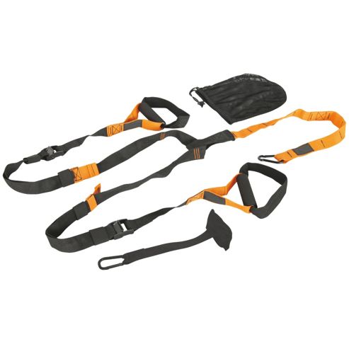 Image of Tunturi Suspension Straps Home Gym With Door Anchor
