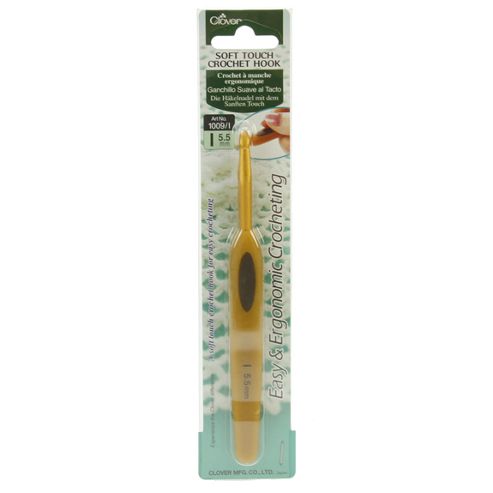 Image of Clover Soft Touch Crochet Hook - 5.5mm