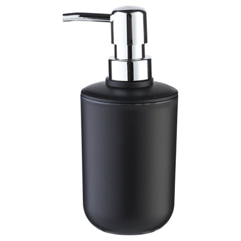 Image of Tesco Basic Plastic Soap Dispenser, Black