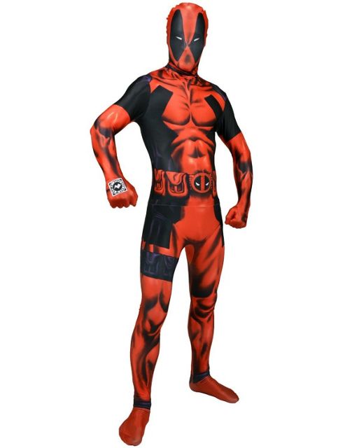 Image of Deadpool Morphsuit With Zappar Large
