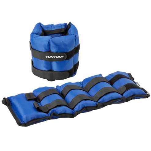 Image of Tunturi Fun Variable Ankle Weights / Wrist Weights 2.25kg - Adjustable