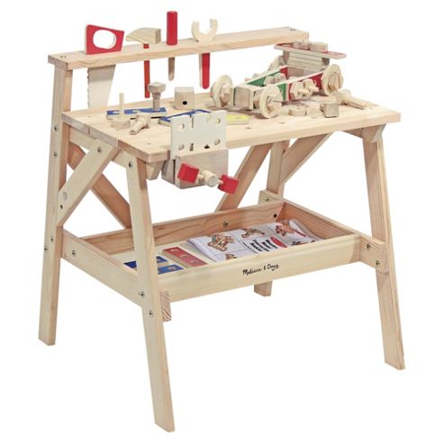 Image of Wooden Project Workbench - Melissa & Doug
