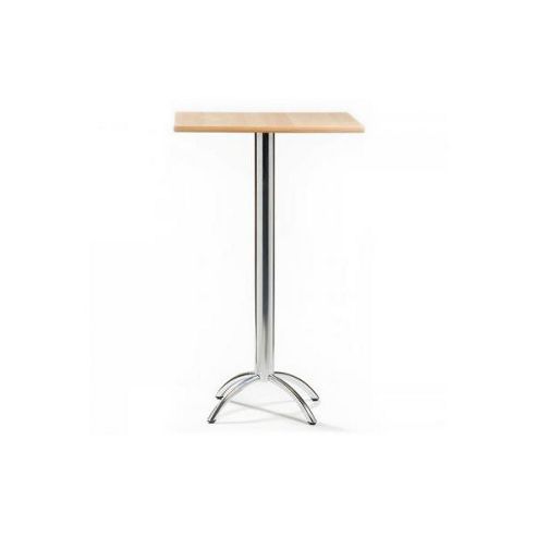 Image of Pro Global Naples Square Bar Table - Natural Beech