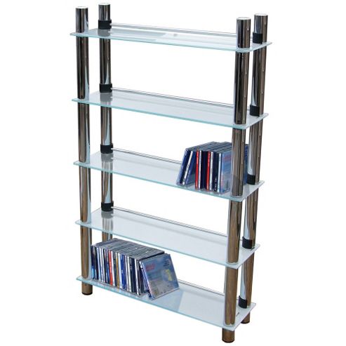 Image of Techstyle Chunky Clear Glass Shelves