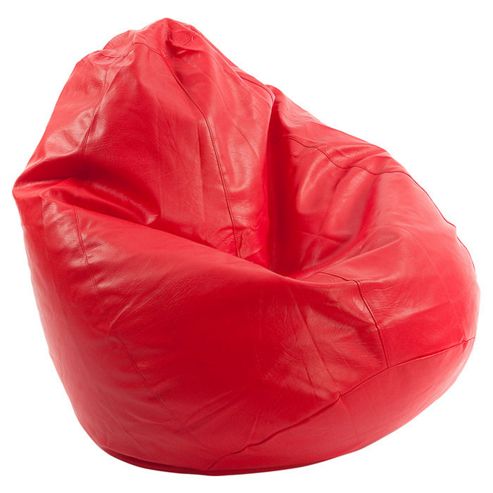 Image of Kaikoo Tear Drop Chair - Leather Red
