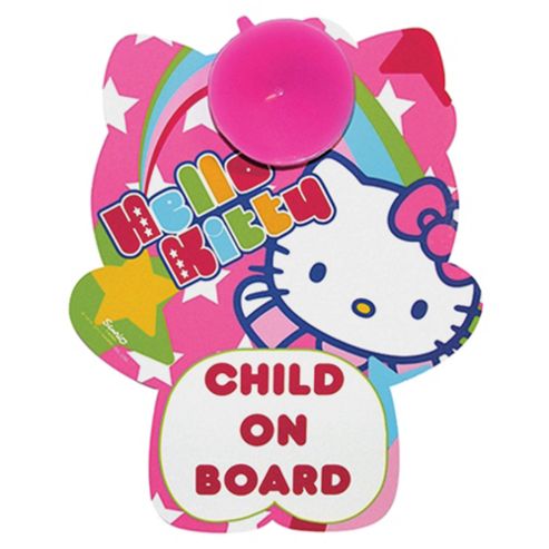 Image of Hello Kitty Car Sign