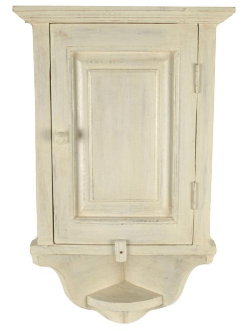 Image of Papa Theo Small Wall Corner Cabinet