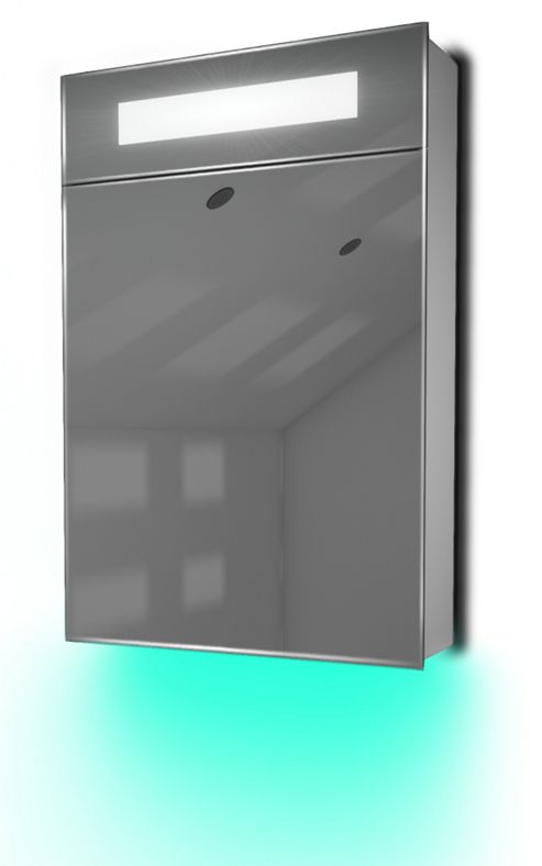 Image of Ambient Demist Bathroom Cabinet With Sensor & Internal Shaver Socket K85t