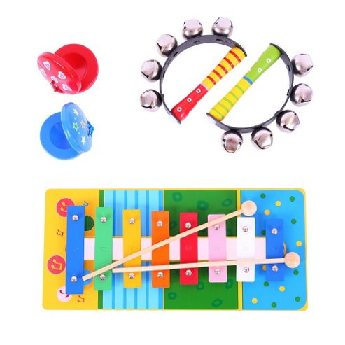 Image of Bigjigs Toys Bj188 Wooden Music Set