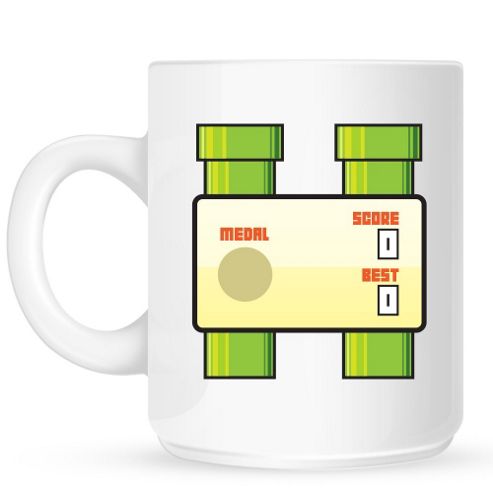 Image of Flappy Fail 10oz Ceramic Mug