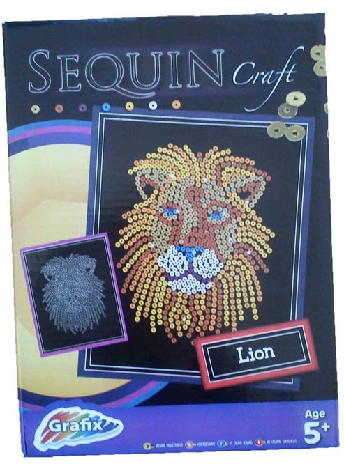 Image of Sequin Craft - Lion