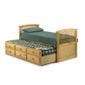 Julian Bowen Hornblower Captain's Bed Frame - Antique