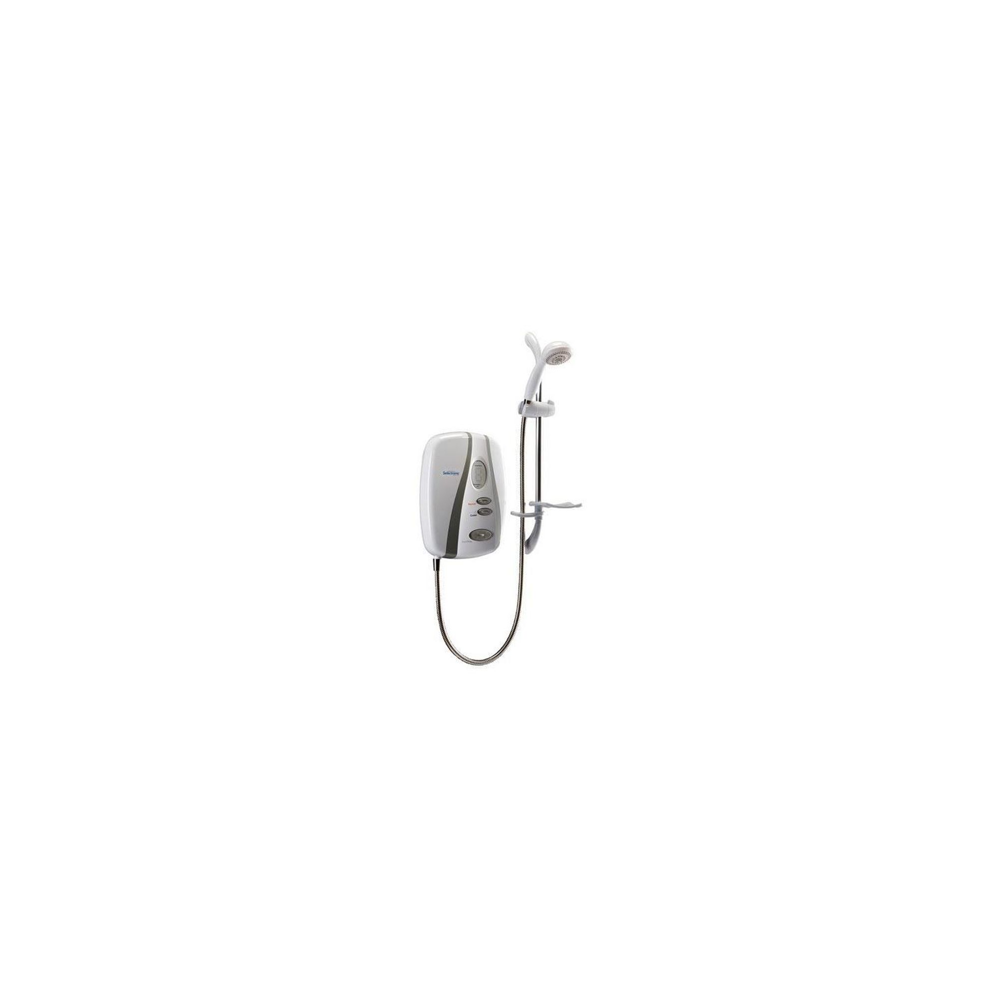 Redring Selectronic Premier Standard Electric Shower White/Chrome 10.8kW at Tesco Direct