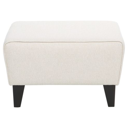 Image of Byron Footstool Ecru