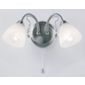 Endon Lighting Roma Wall Light in Matt Nickel