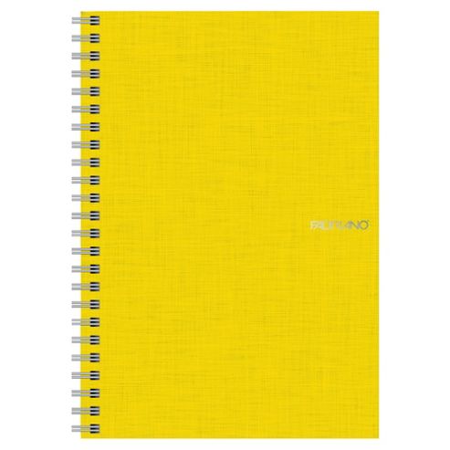 Image of Fabriano A5 Spiral Notebook, Lemon