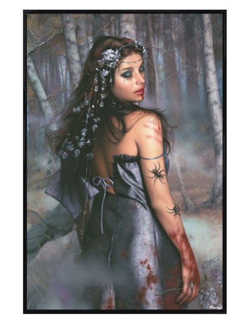 Image of Arantza Gloss Black Framed Alba Poster