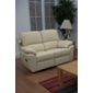 Furniture Link Monzano Two Fixed Seat Sofa in Ivory - Chestnut