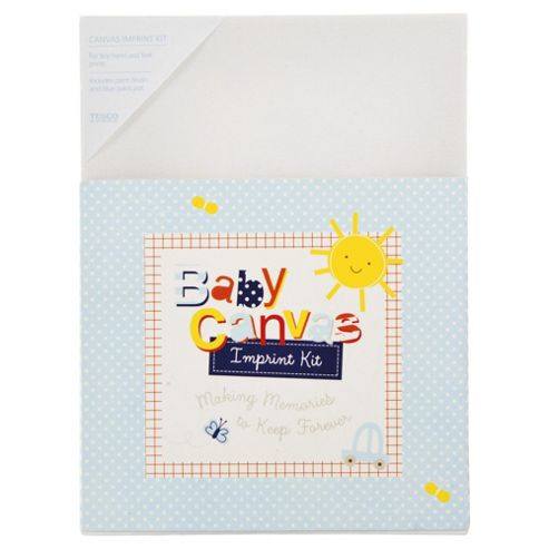 Image of Baby Boy Canvas Imprint Kit