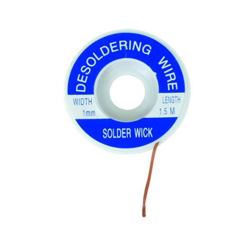 Image of No Clean Flux Solder Wick Braid Remover 1mm Desolder