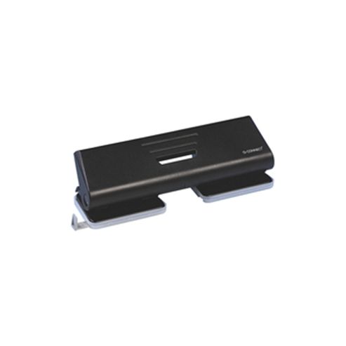 Image of Q Connect 4-hole Punch Black