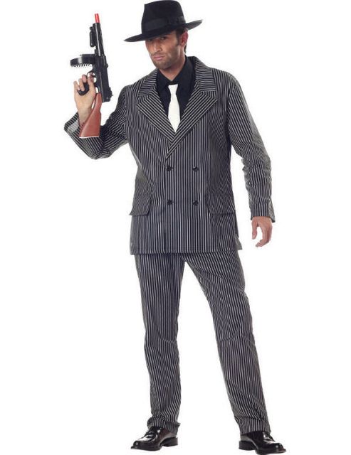 Image of Gangster Costume Extra Large