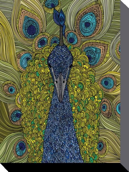 Image of Valentina Ramos The Peacock Canvas Print