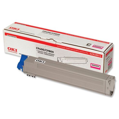 Image of Oki Toner Cartridge For C9600/c9800 Printers (magenta)