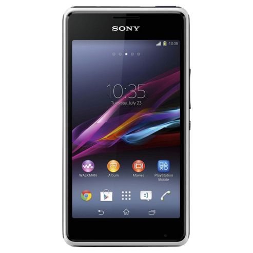 Image of Tesco Mobile Sony Xperia--- E1 White