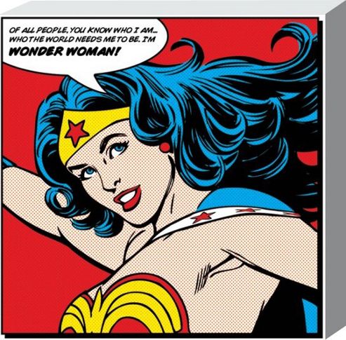 Image of Wonder Woman Canvas Print