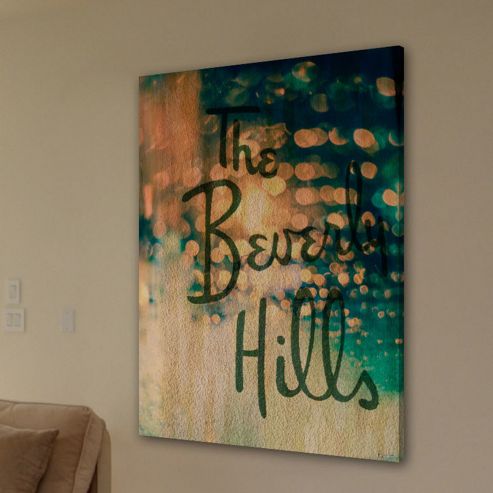 Image of Parvez Taj The Beverly Hills Wall Art - 114 Cm H X 76 Cm W X 5 Cm D