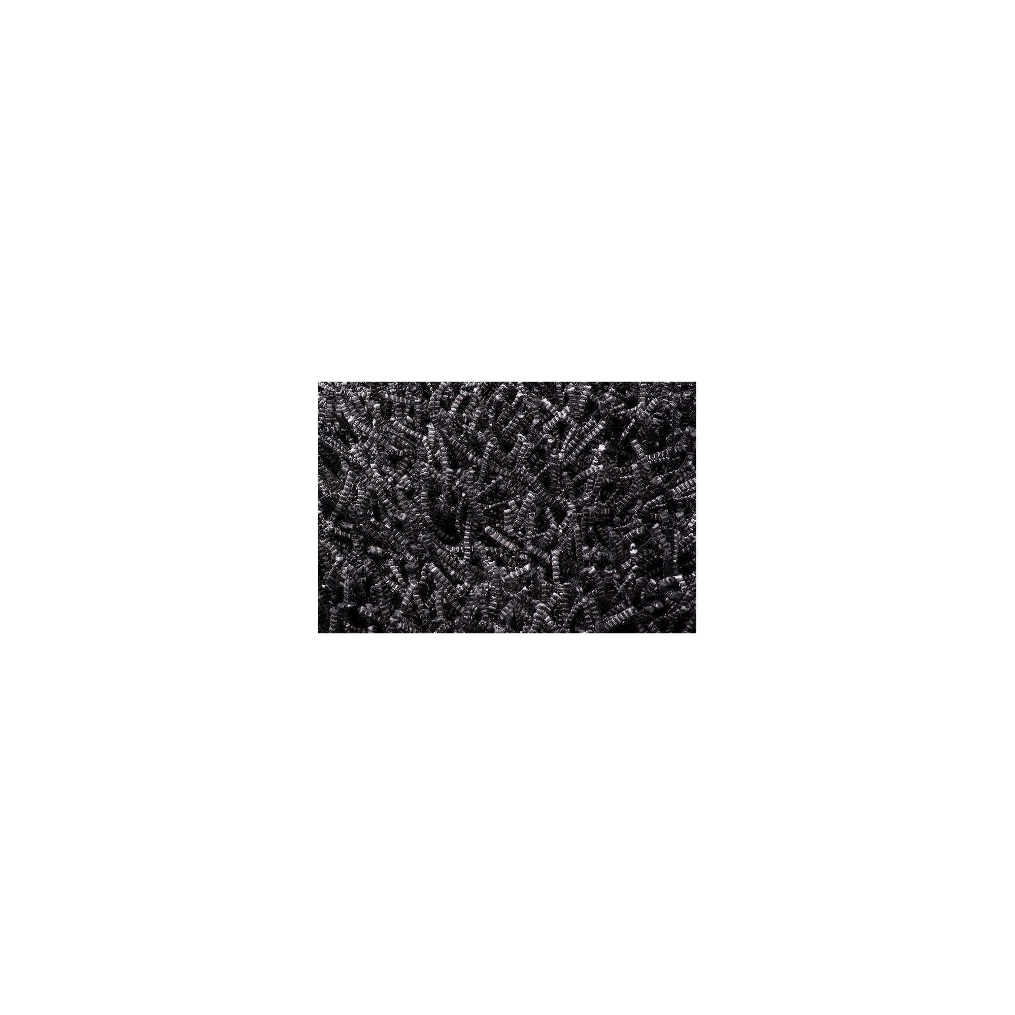 Linie Design Electric Black Shag Rug - 300cm x 200cm at Tescos Direct