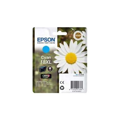 Image of Epson Daisy 18xl Series (t1812) Cyan Ink Cartridge Rf/am (yield 450 Pages) - For Xp-30 / Xp-102 / Xp-202 / Xp-205 / Xp-302 / Xp-305 / Xp-402 / Xp-405
