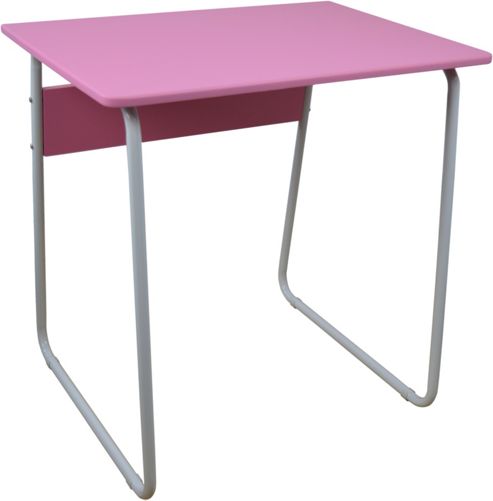 Image of Harbour Housewares Computer, Laptop Wooden Desk - Pink