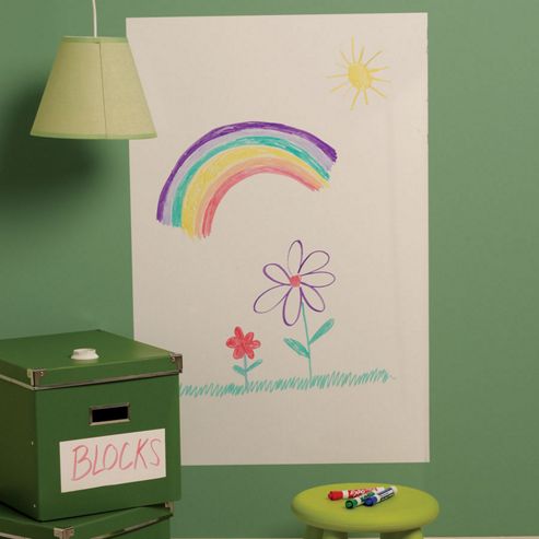 Image of Large Dry Easel Wall Sticker