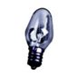 Nitelight 7W Mains Voltage E12 Light Bulb 2 Pack