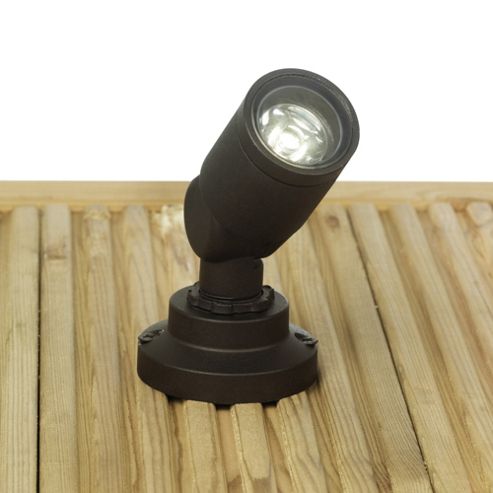 Image of Endon Lighting Directional Deck Uplight In Painted Metal
