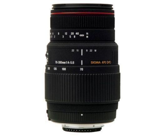 Image of Sigma 70-300mm Apo F/4-5.6 Dg Apo Macro Nikon Fit Lens