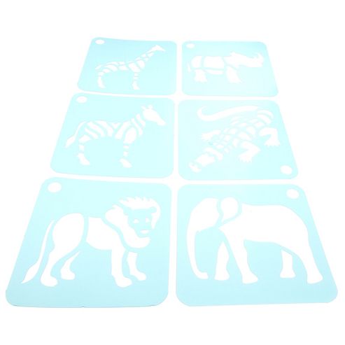 Image of Stencil Set - Zoo Animals
