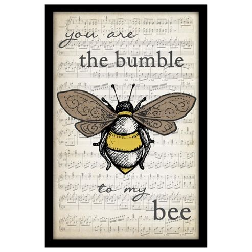 Image of You Are The Bumble To My Bee 25 X 35cm