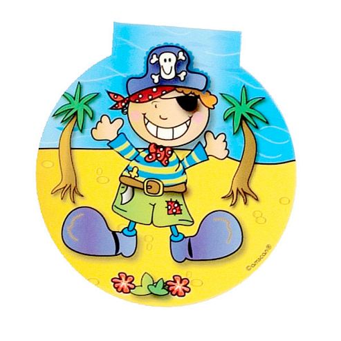 Image of Pirate Party Mini Notepads (4pk)