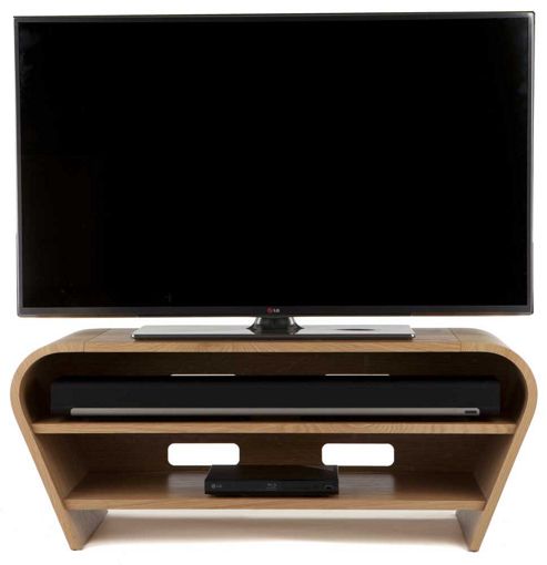 Image of Tom Schneider Taper 1050 Oak Tv Stand