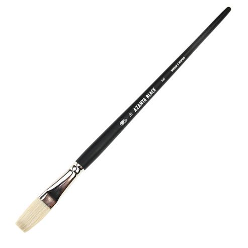 Image of Azanta Black Brush Flat No 10