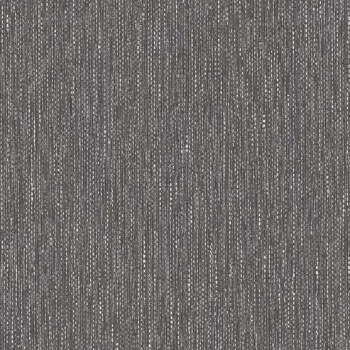 Image of Muriva Eton Weave Wallpaper - Black