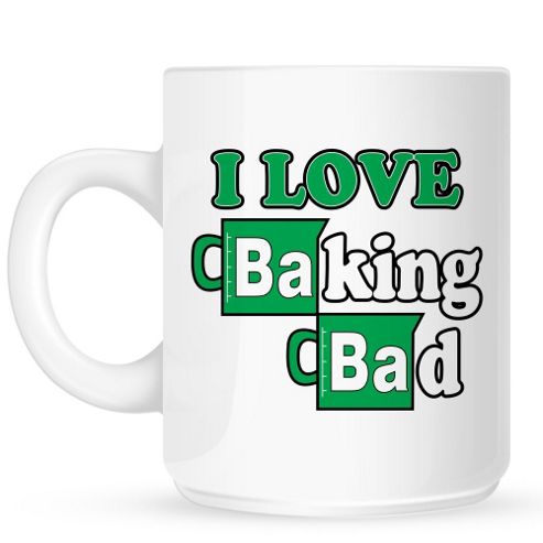 Image of I Love Baking Bad 10oz Ceramic Mug